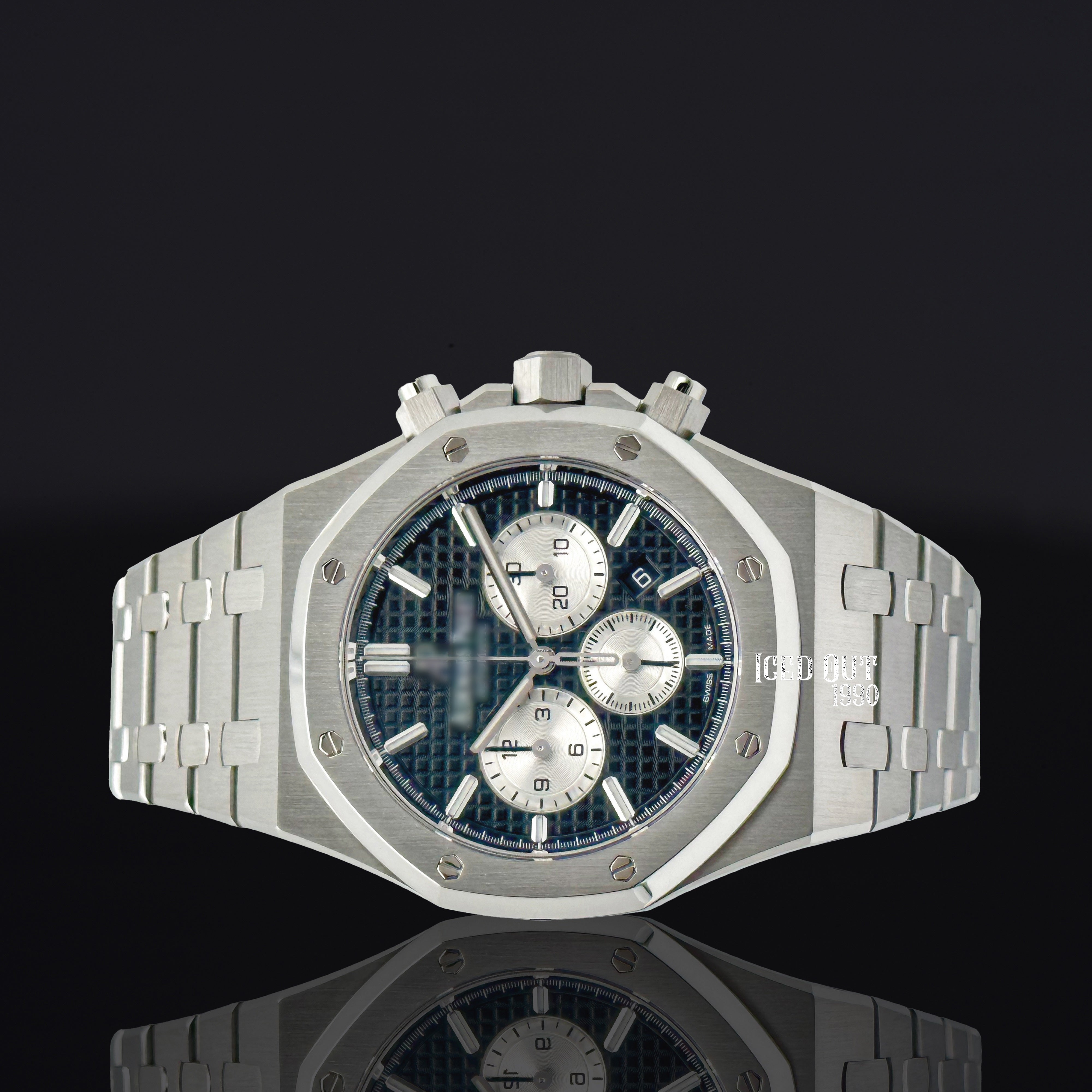 Moissanite Iced Out Hip Hop Watch For Men