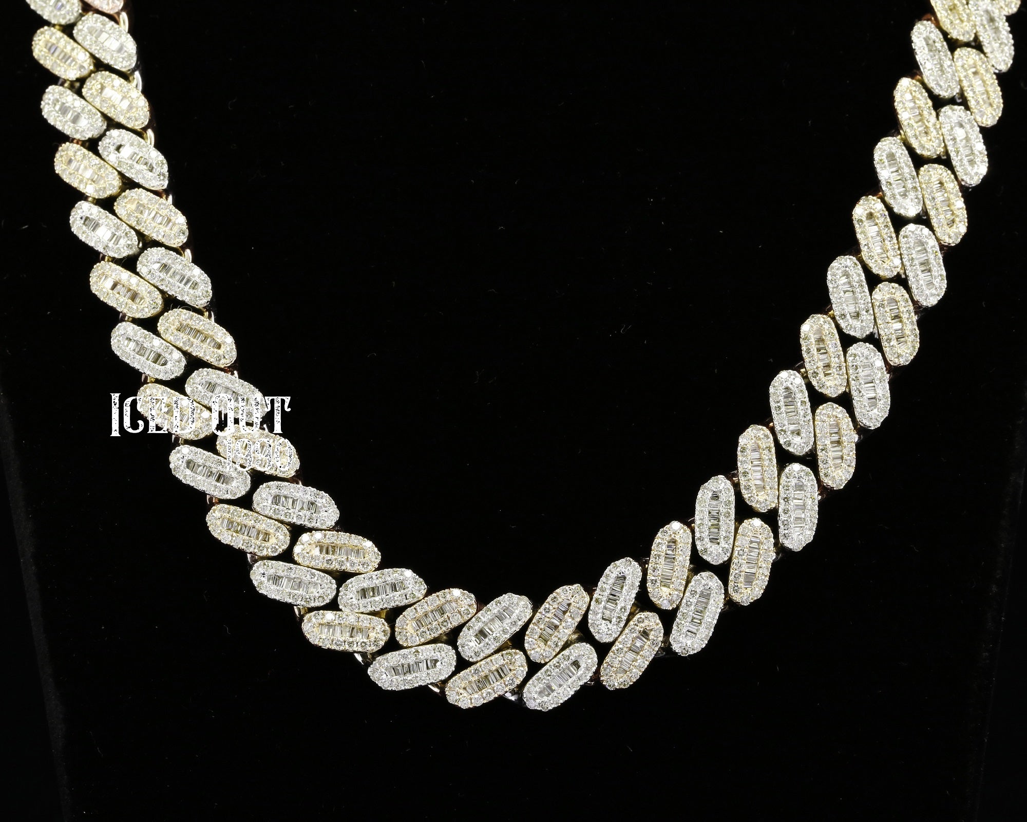 27 Carat Moissanite Diamond Iced Out Hip Hop Chain