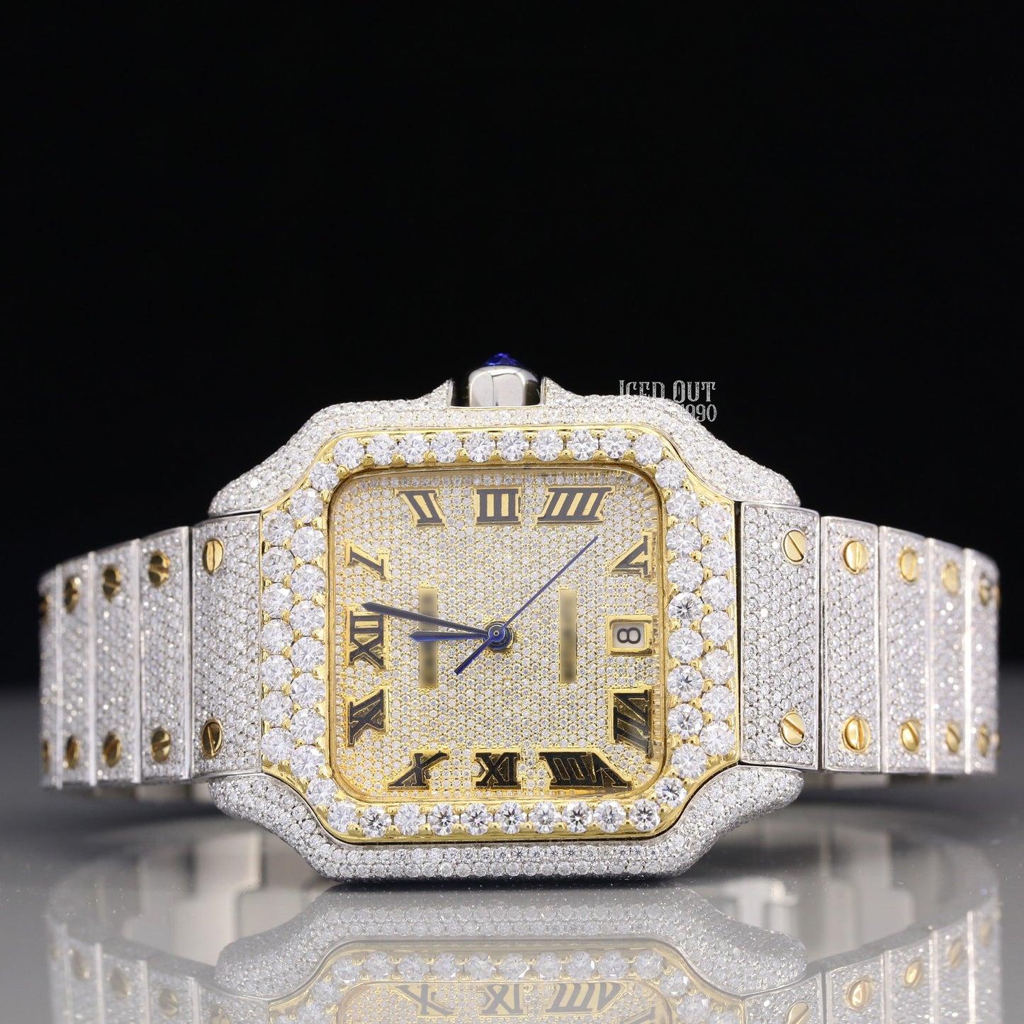 Luxuries Automatic Moissanite Iced Out Hip Hop Watch