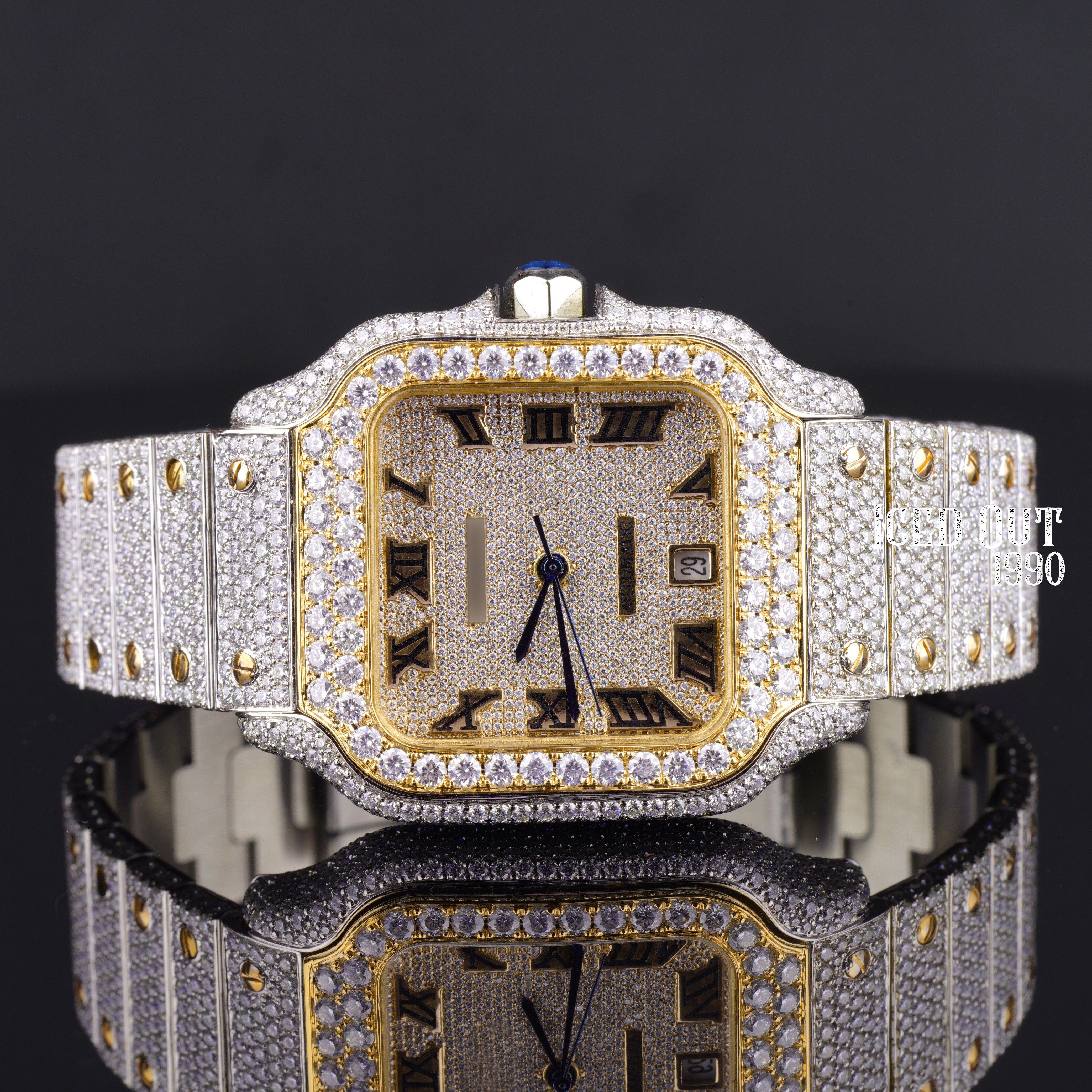 Best iced out outlet watches