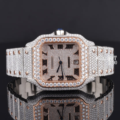 Best Iced Out Moissanite Diamond Hip Hop Watch