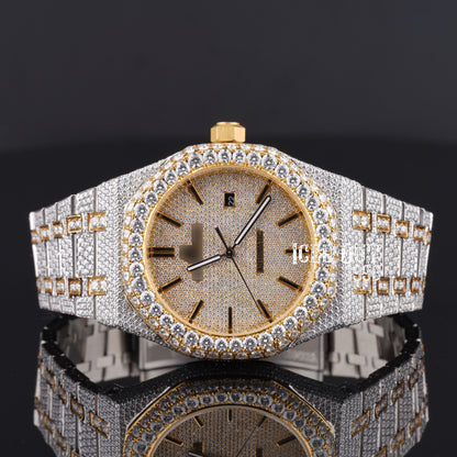 Automatic Moissanite Iced Out Luxuries Hip Hop Watch