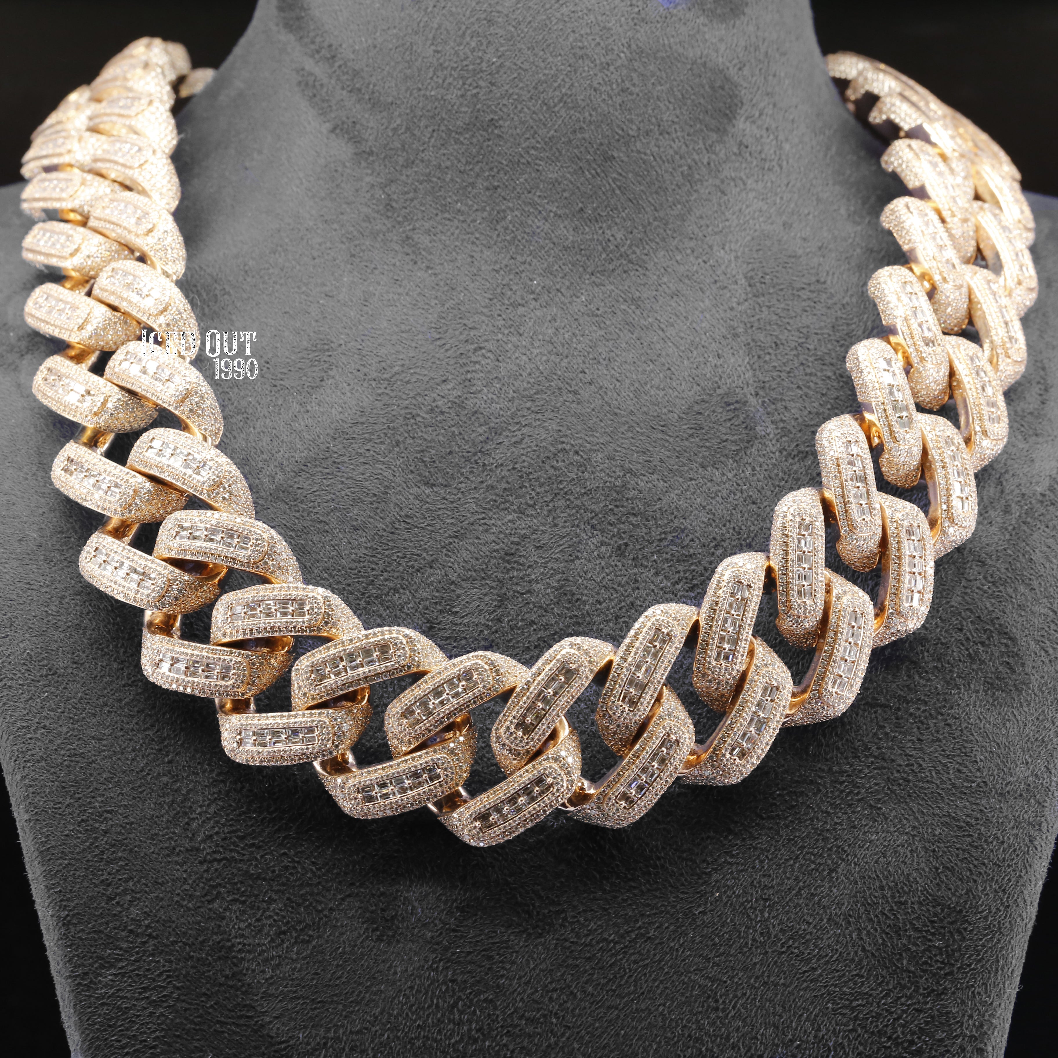 Moissanite Hip Hop Miami Cuban Chain