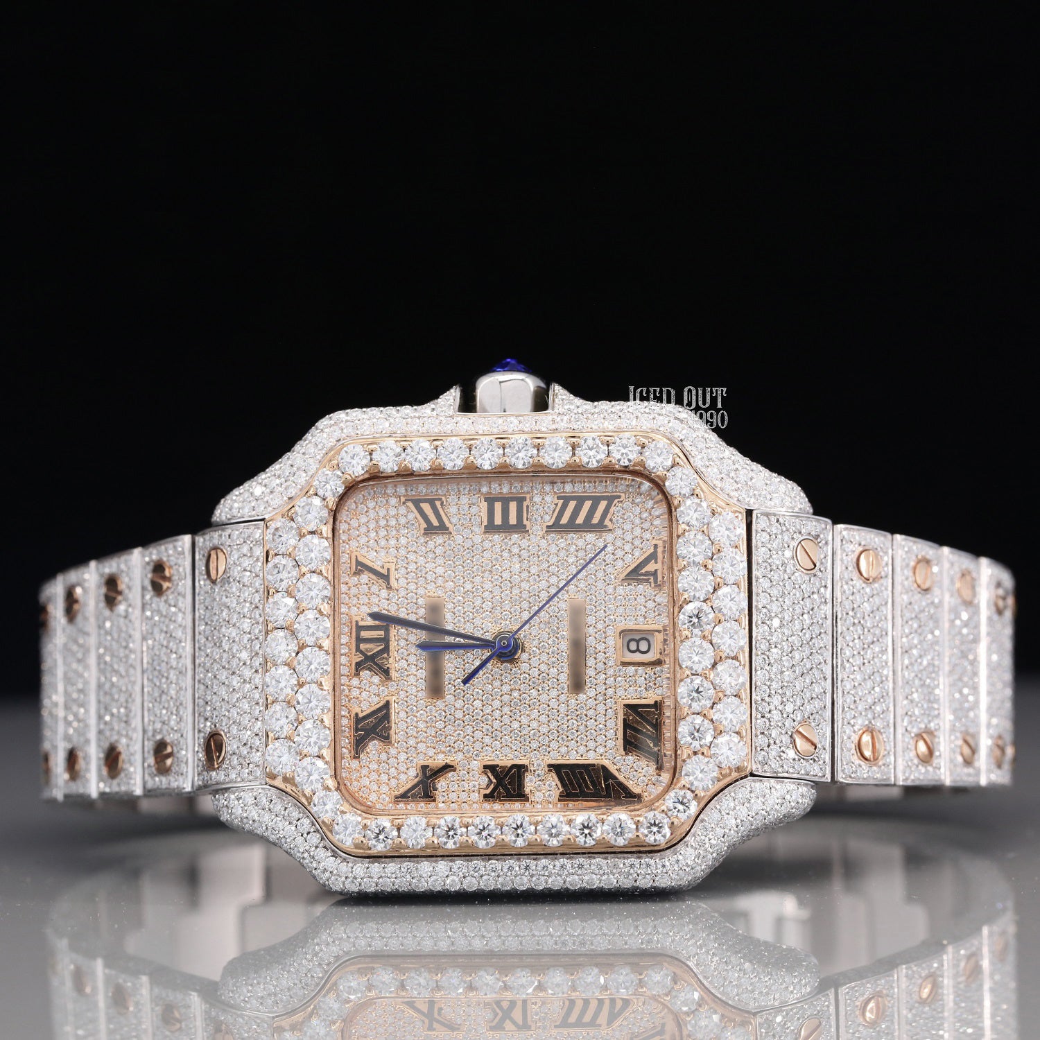 Luxuries Automatic Moissanite Iced Out Hip Hop Watch