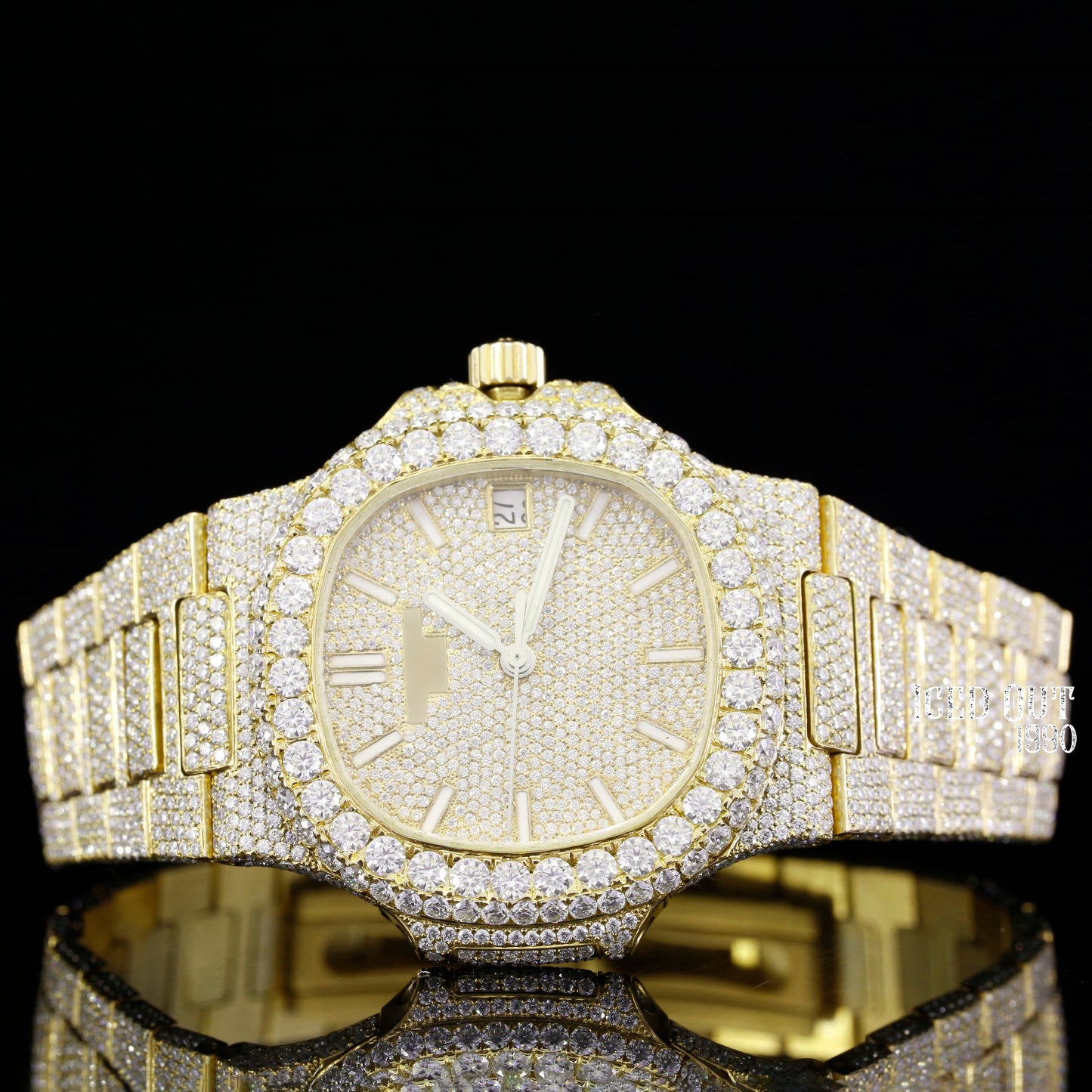 Fully Hip Hop Moissanite Iced Out Watch