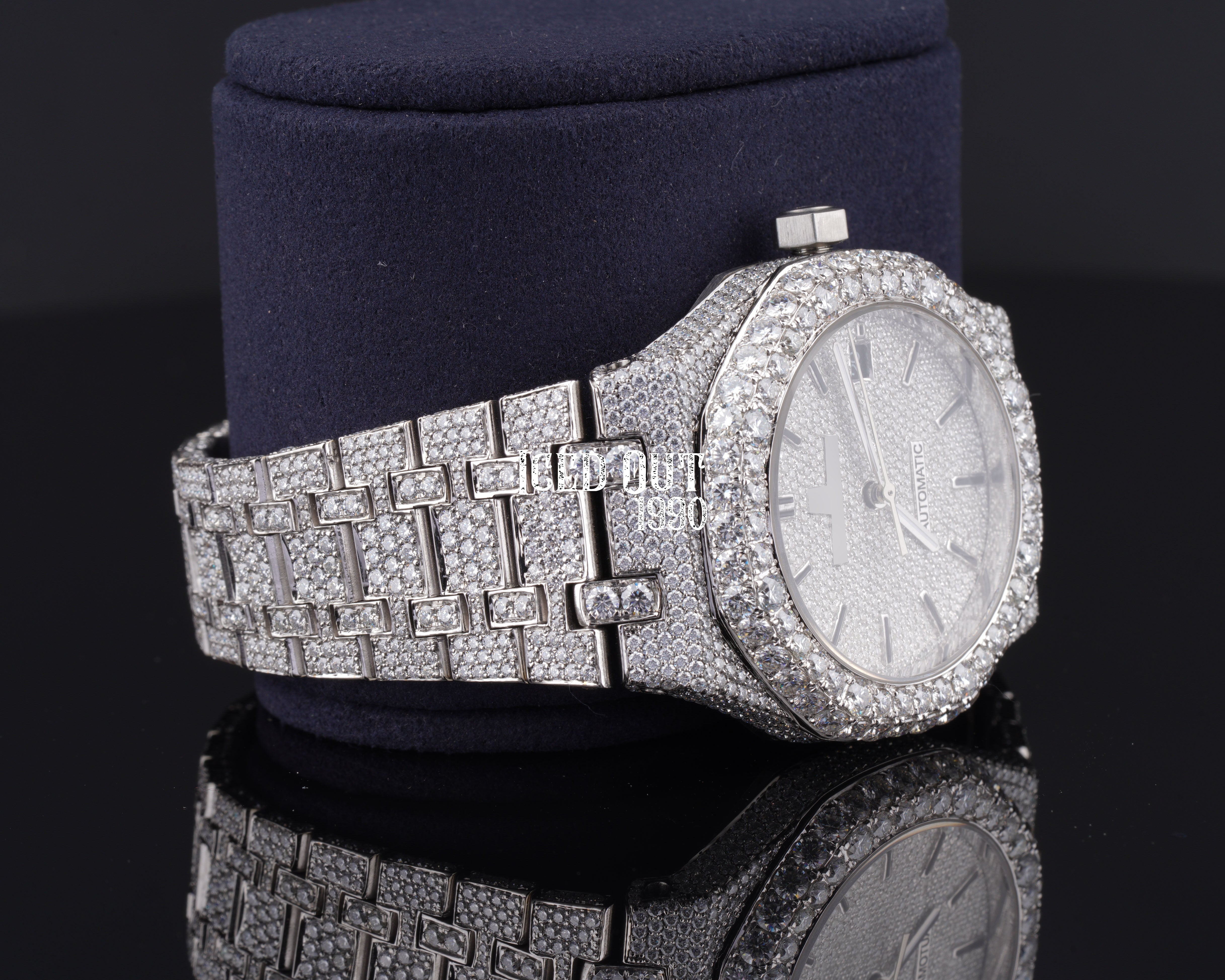 Moissanite Iced Out Hip Hop Watch For Men