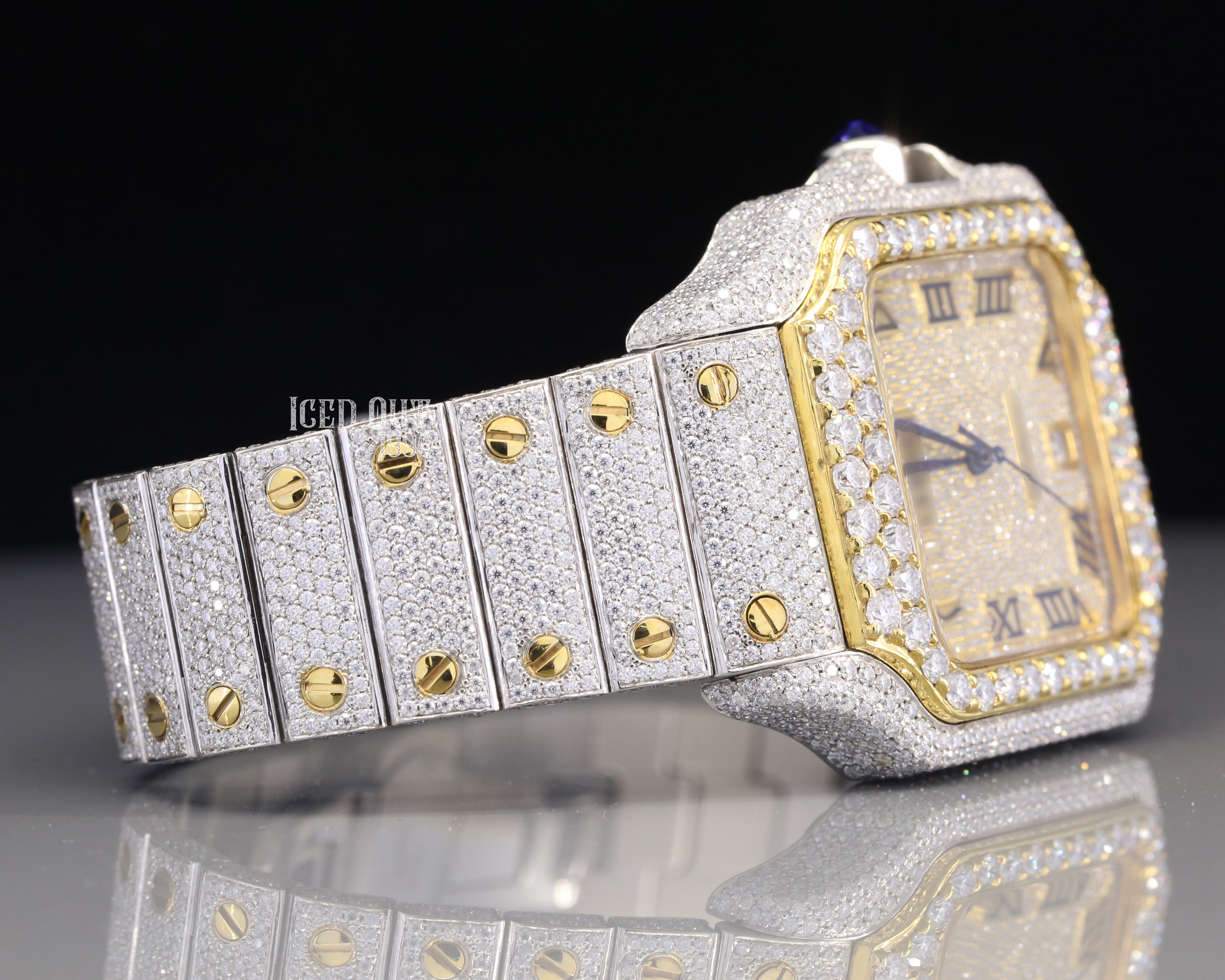 Luxuries Automatic Moissanite Iced Out Hip Hop Watch