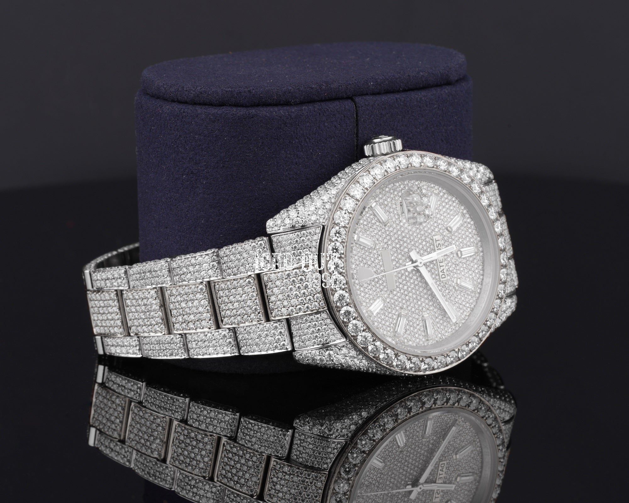 Luxuries Hip Hop Moissanite Diamond Iced Out Watch