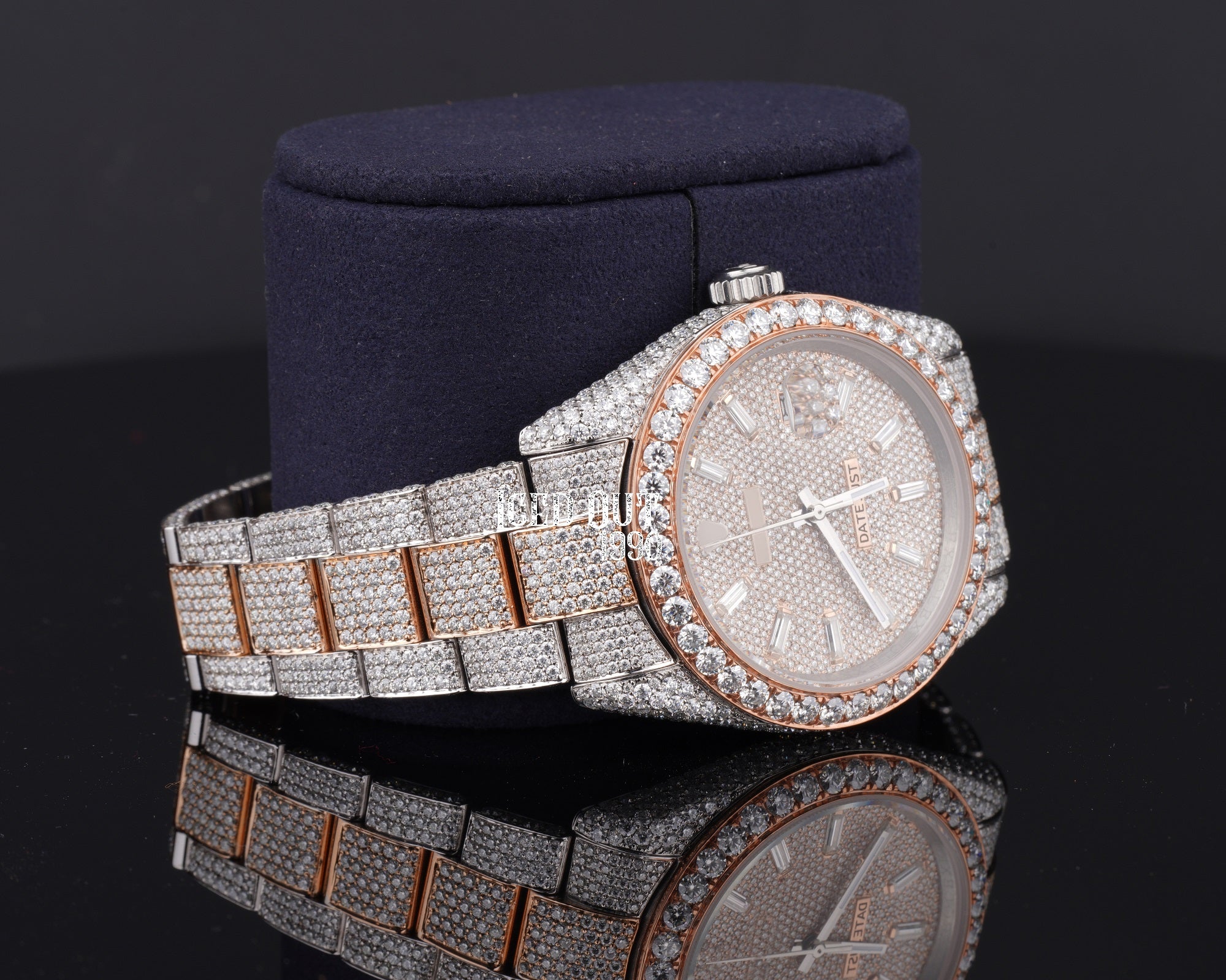 Luxuries Hip Hop Moissanite Diamond Iced Out Watch