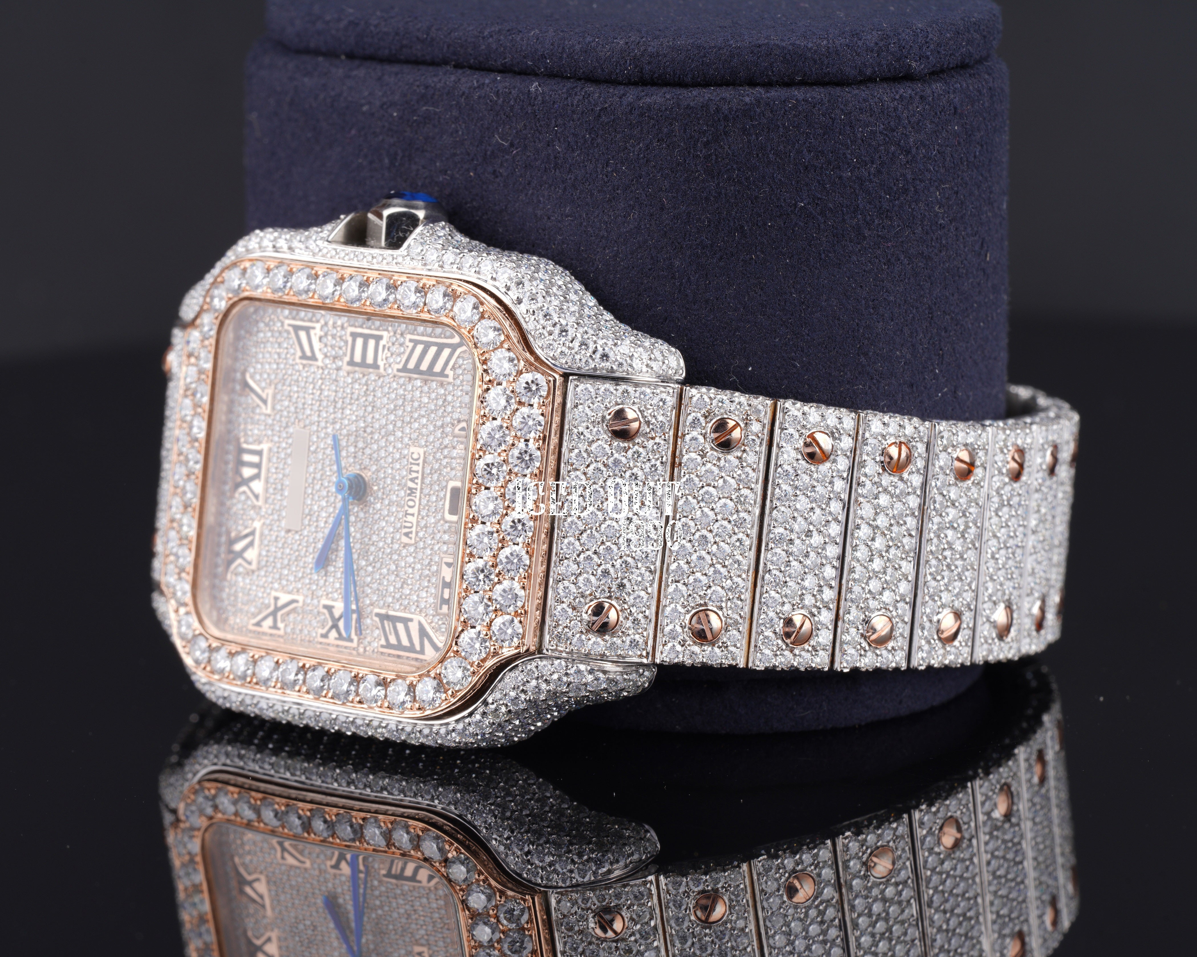 Best Iced Out Moissanite Diamond Hip Hop Watch