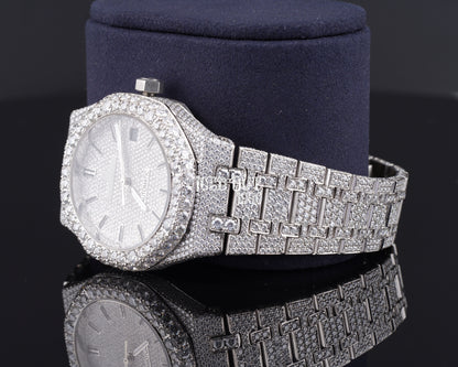 Moissanite Iced Out Hip Hop Watch For Men