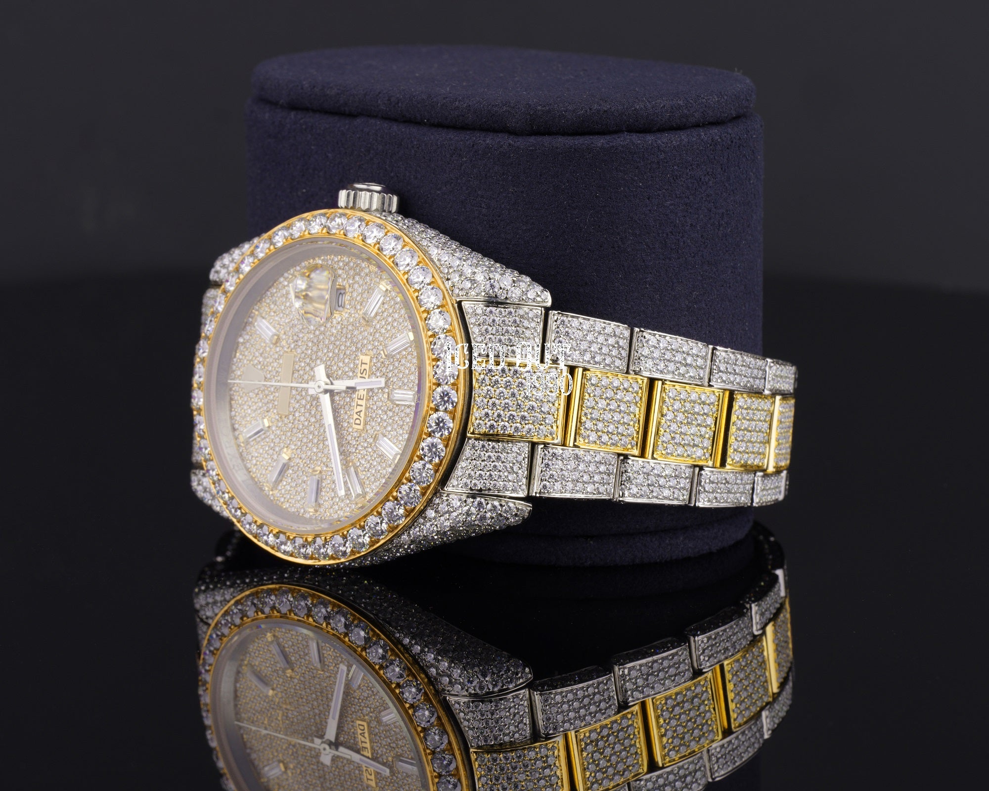 Luxuries Hip Hop Moissanite Diamond Iced Out Watch