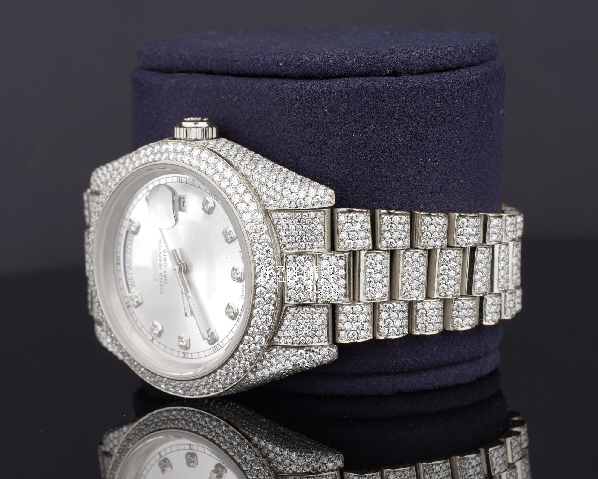 Luxuries Hip Hop Moissanite Diamond Crystal Iced Out Watch