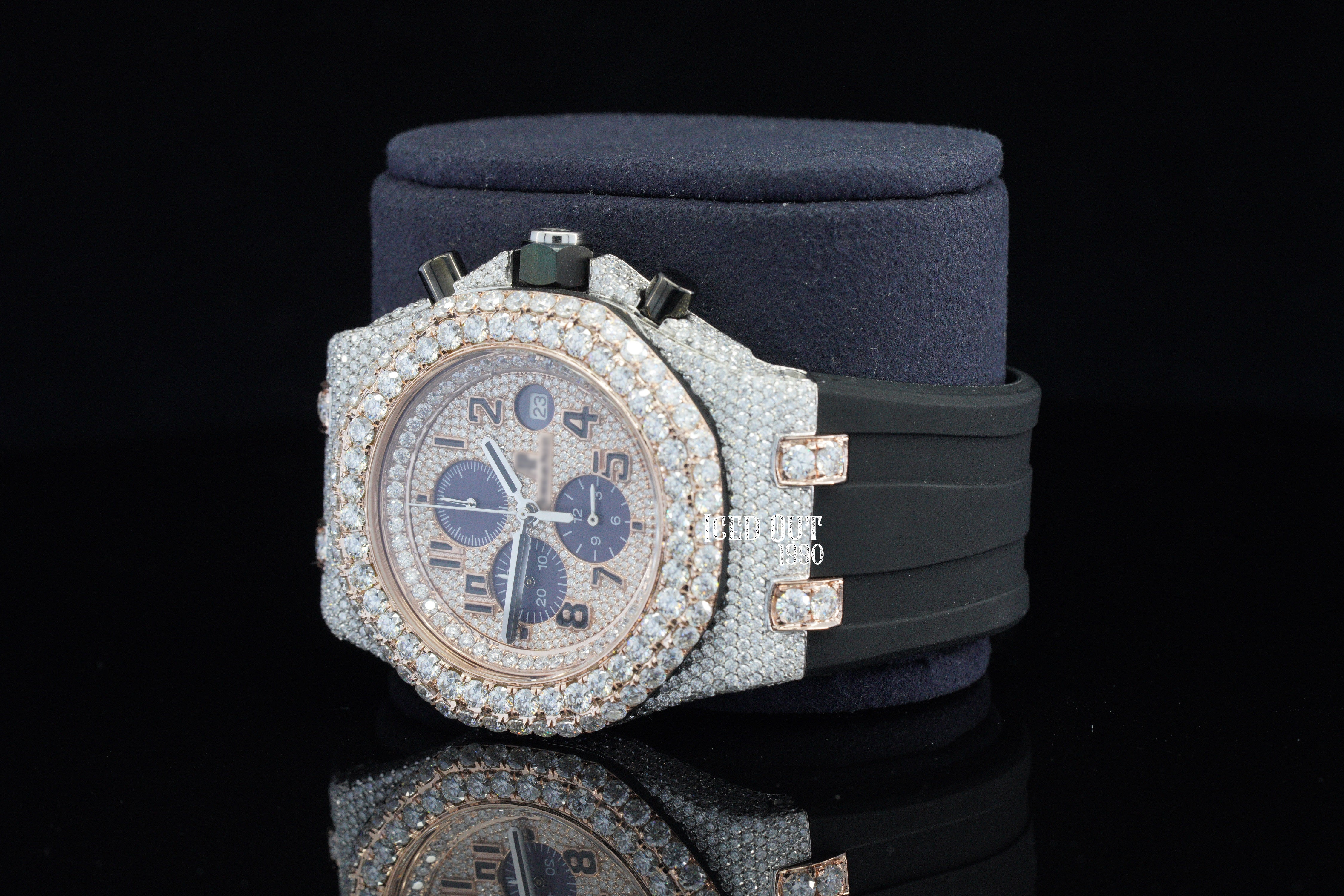 Moissanite Iced Out Hip Hop Watch For Men