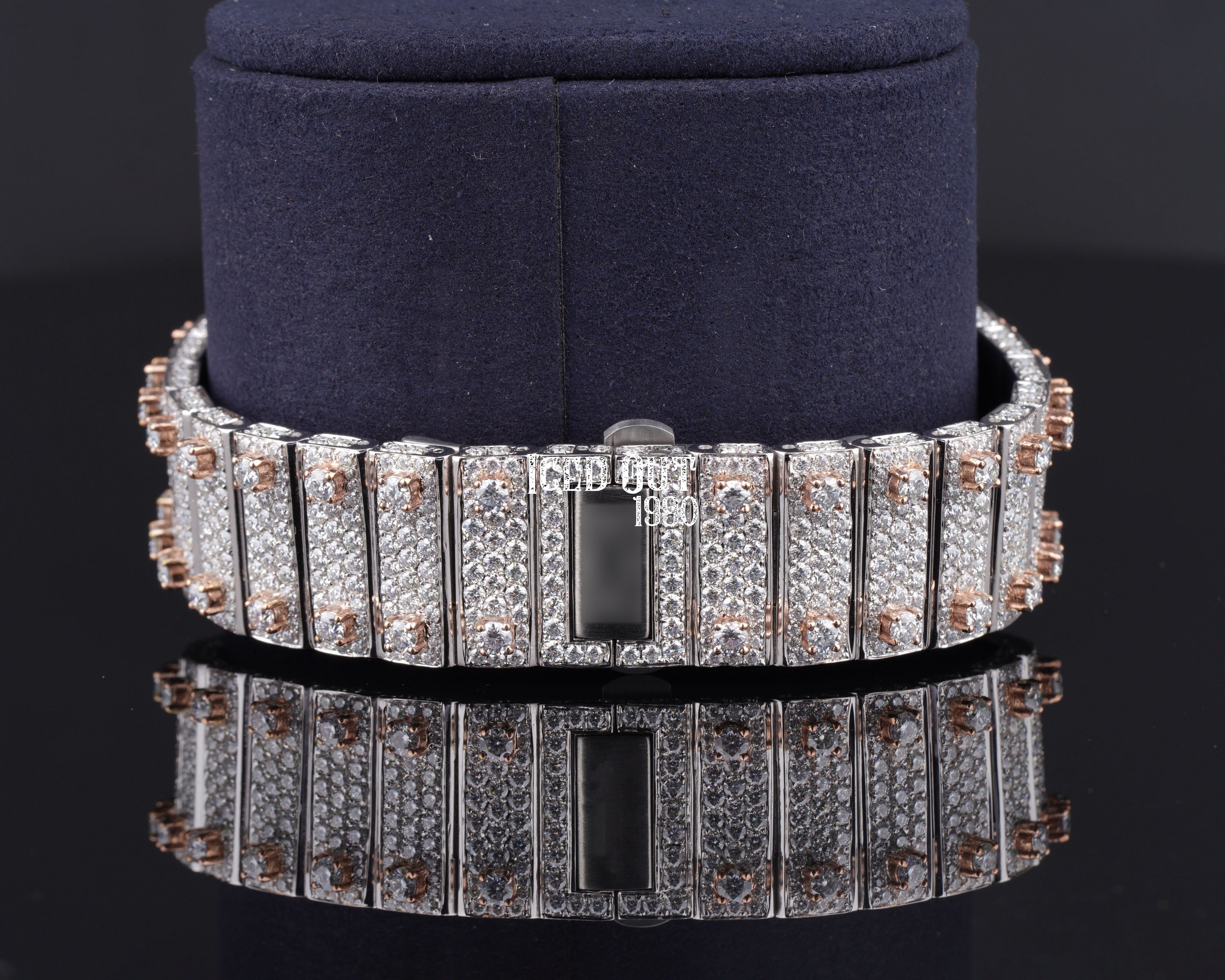 Automatic Moissanite Diamond Hip Hop Iced Out Watch