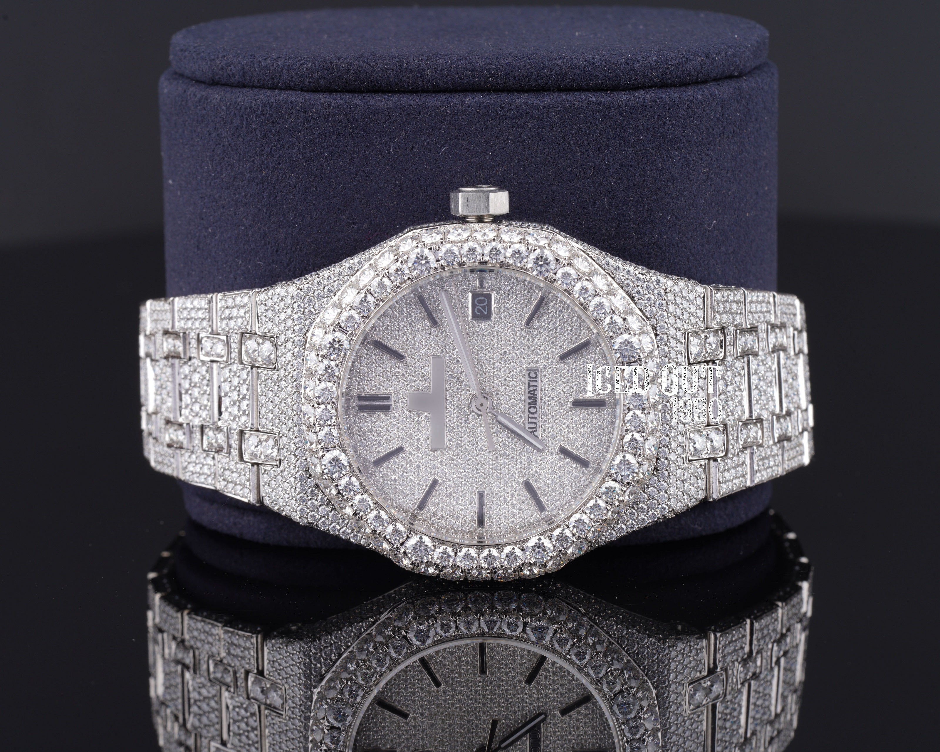 Moissanite Iced Out Hip Hop Watch For Men