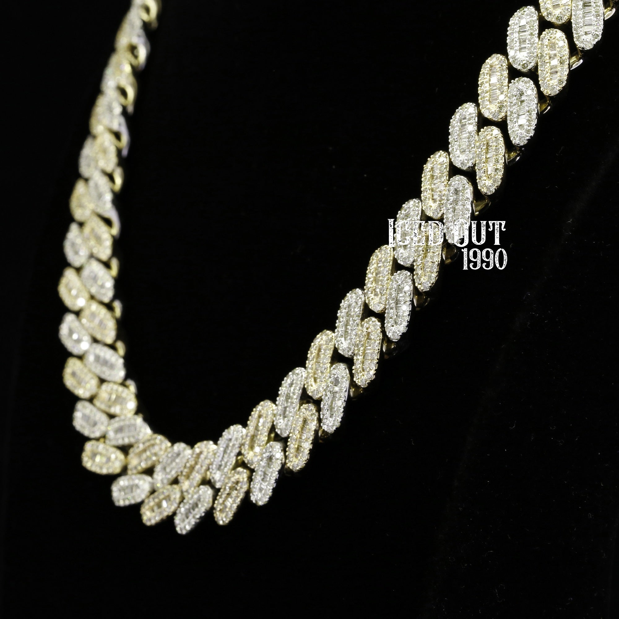 27 Carat Moissanite Diamond Iced Out Hip Hop Chain