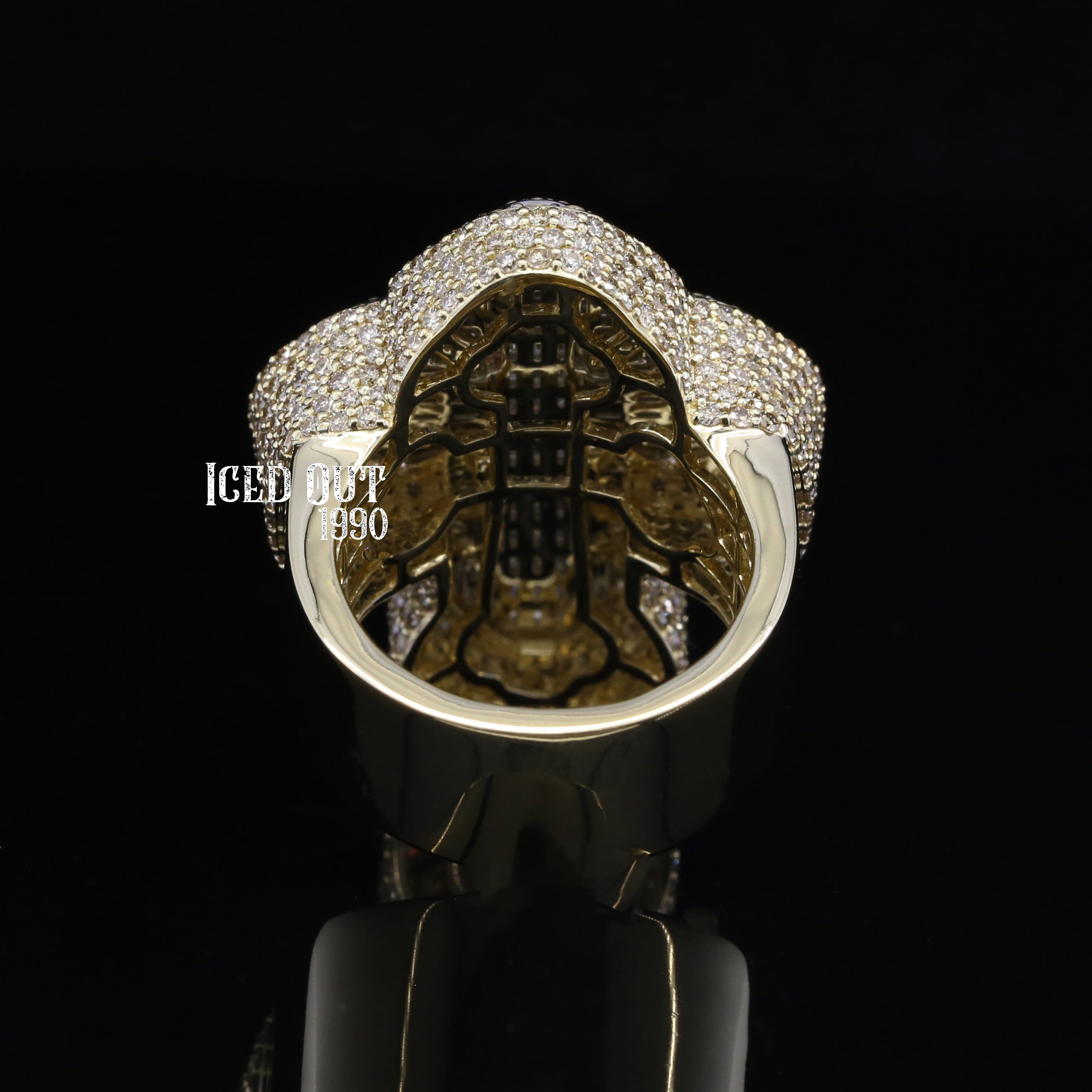 6.04 Carat Amazing Moissanite Diamond Iced Out Hip Hop Ring For Women And Men