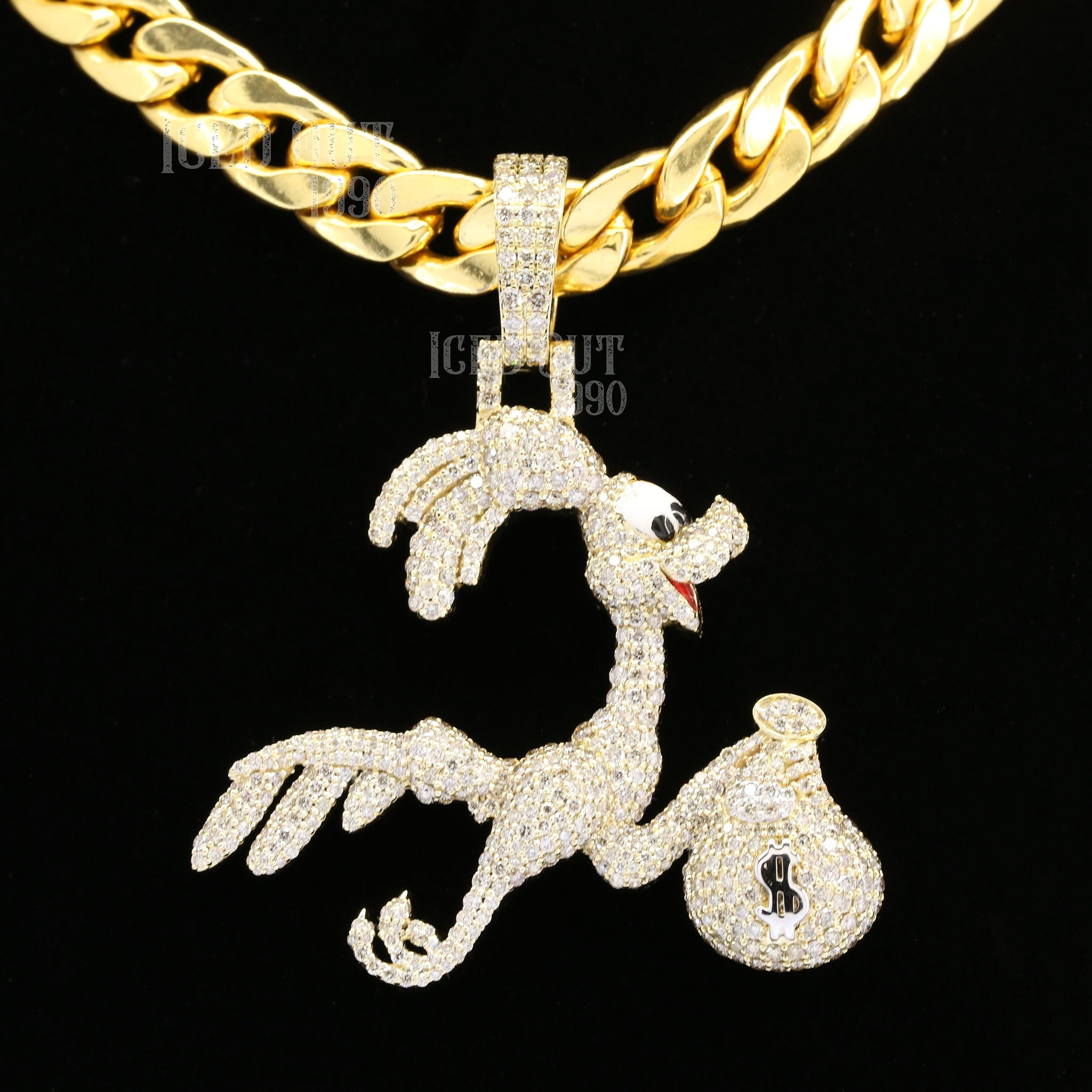 Famous Cartoon Hip Hop Pendant