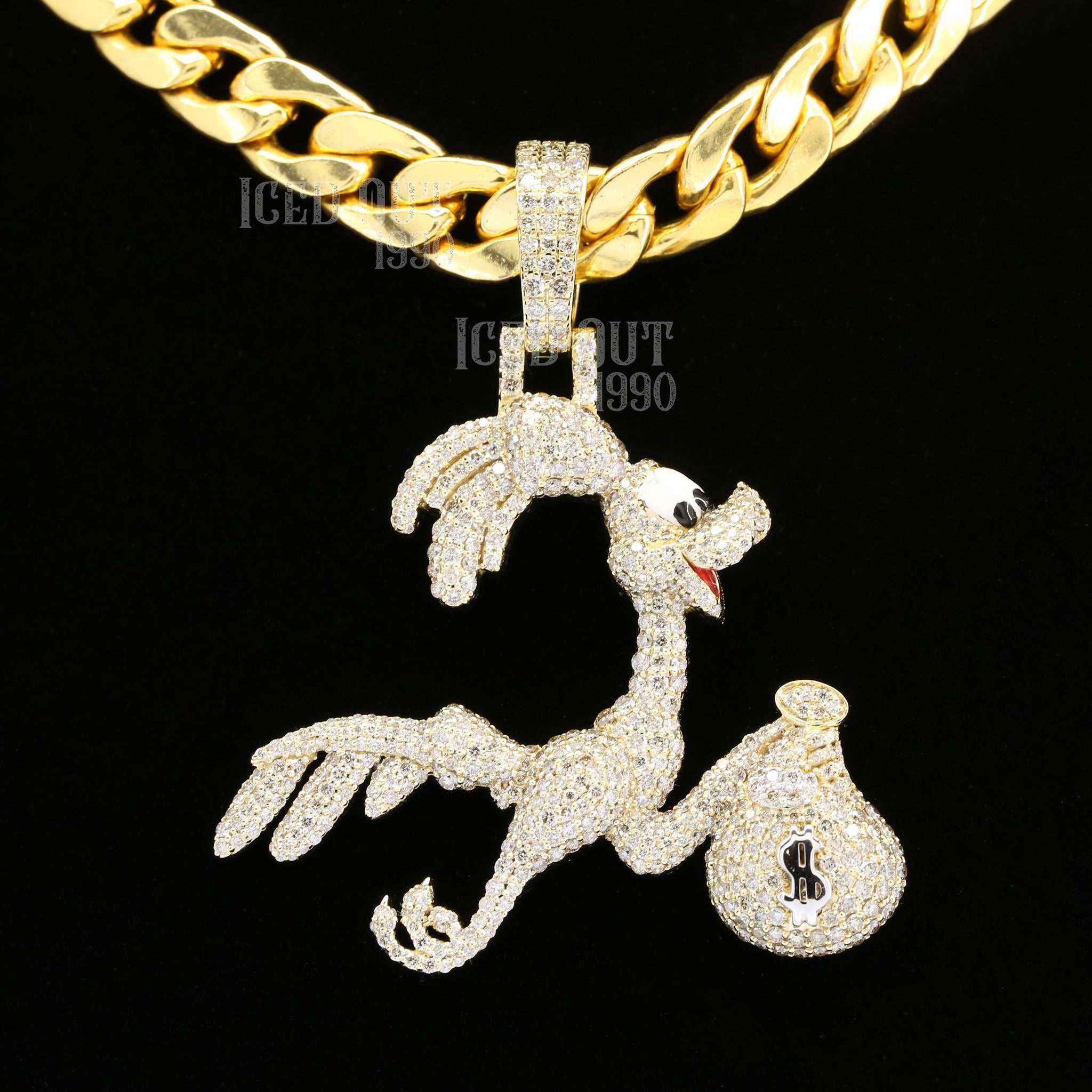 Famous Cartoon Hip Hop Pendant