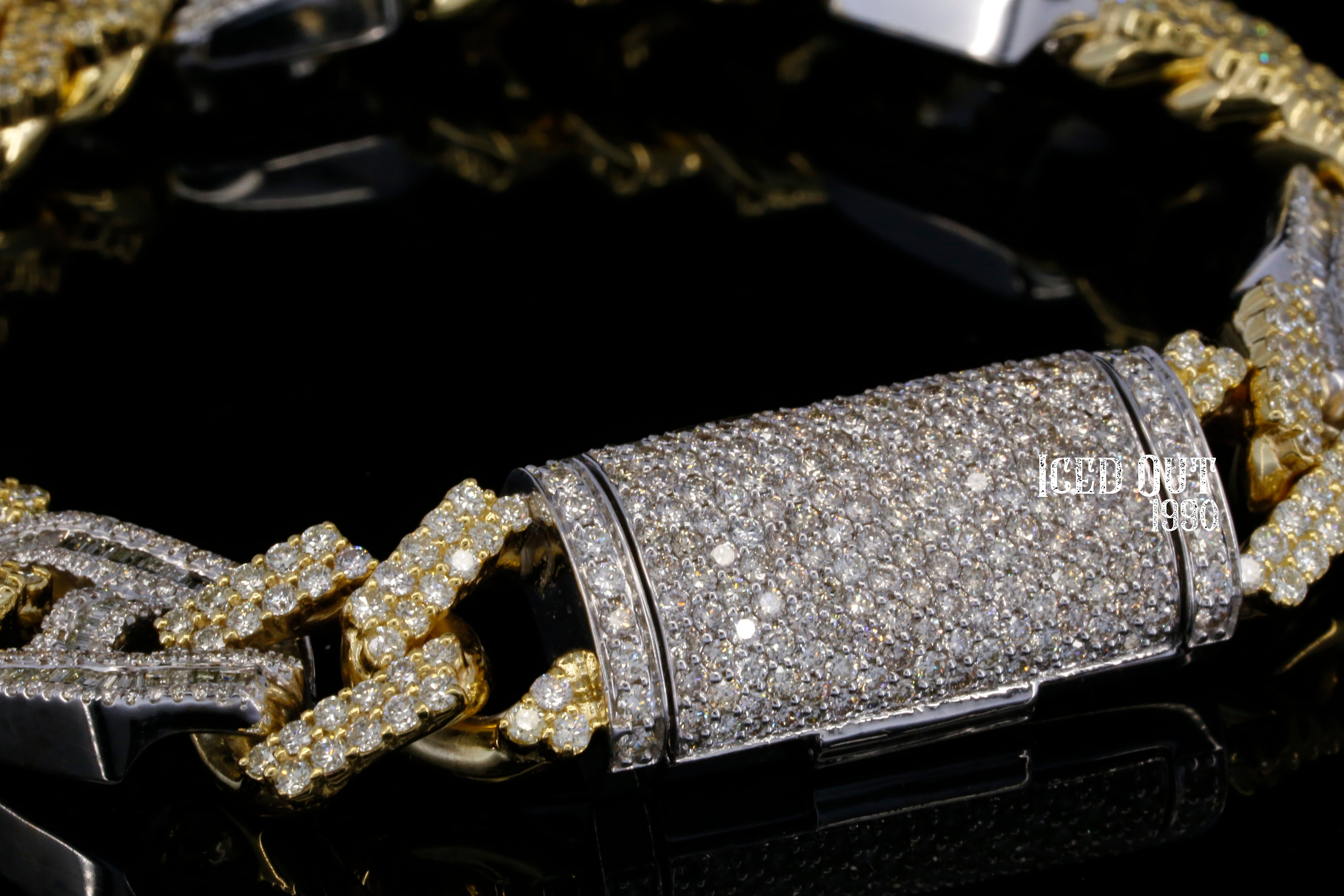 82.0 Carat Moissanite Diamond Hip Hop Iced Out Bracelet